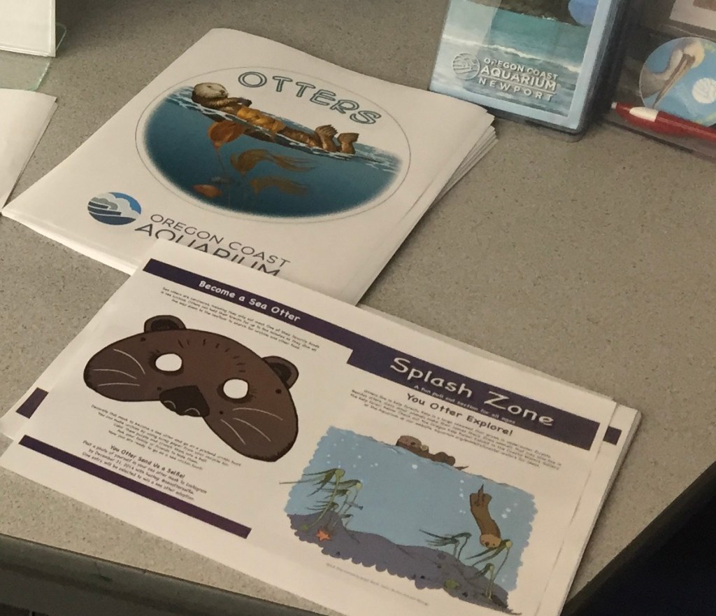 Curriculum development has been part of McKenzie’s work for years. This publication is one of the educational resources she helped create while working with the Oregon Coast Aquarium.